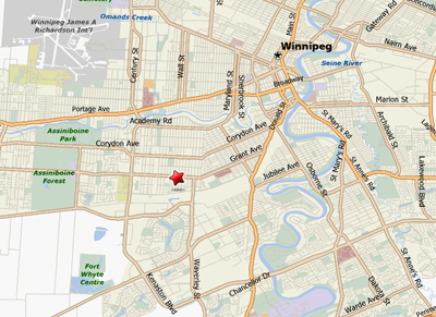 Nigel Jeffers - Location Map